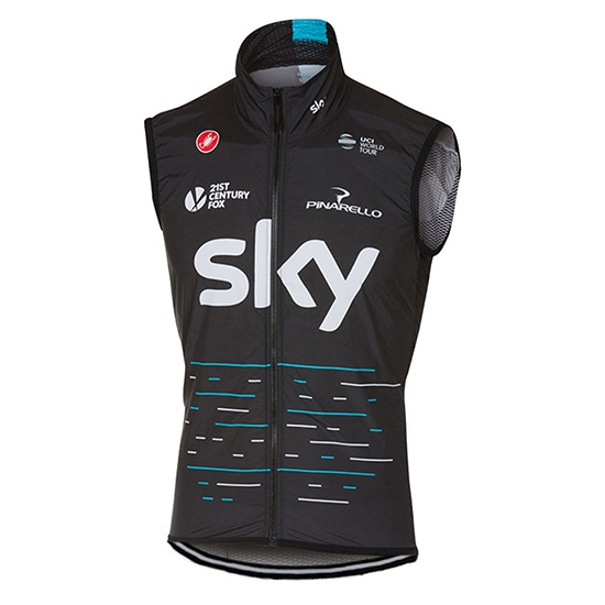 Gilet antivento Sky 2017 nero